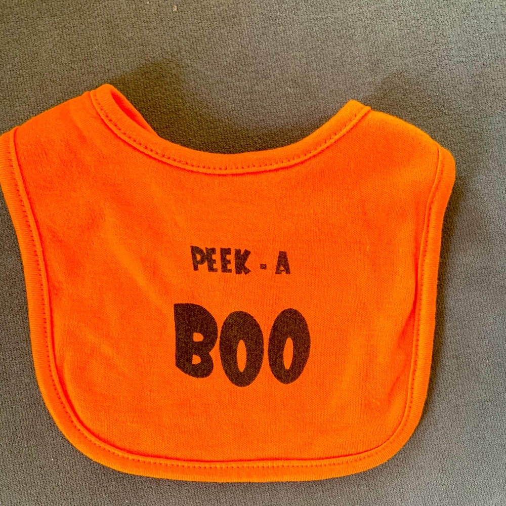 Halloween Baby Bib